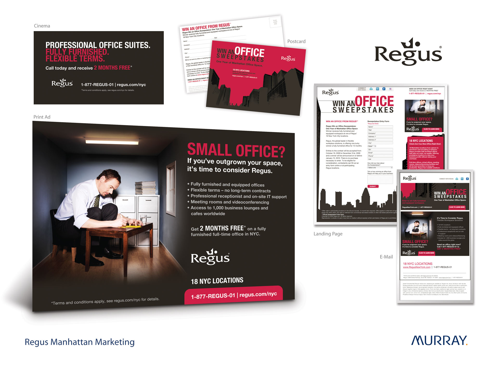 Regus Digital Marketing Campaign