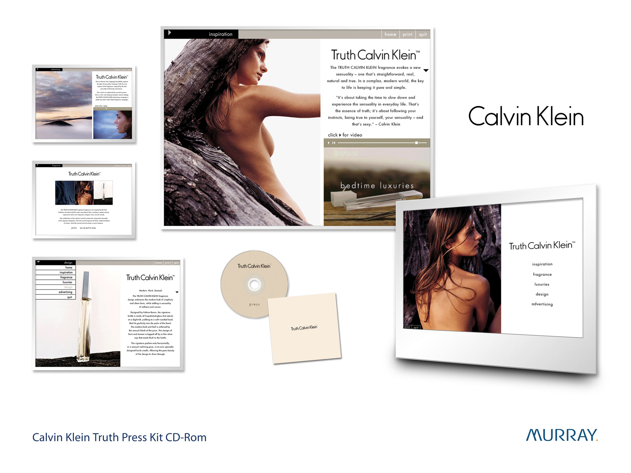 Calvin Klein Truth Press Kit
